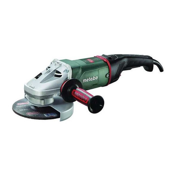 Metabo Angle Grinder, 7 in Dia, 8,450 RPM, 15 A W24-180 MVT