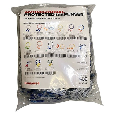 HL400 Earplug Dispenser Refill, TPE, Flanged, 25 dB NRR, Corded