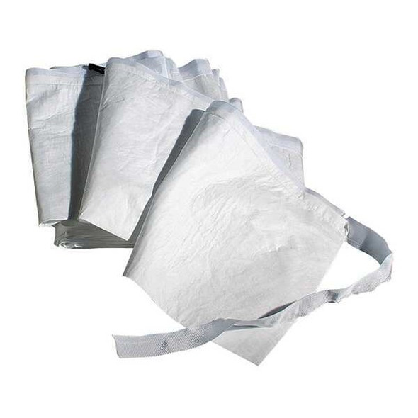 Pig Sorbent Blanket, 4 gal, 17 in x 50 ft, Oil, White MAT405-01