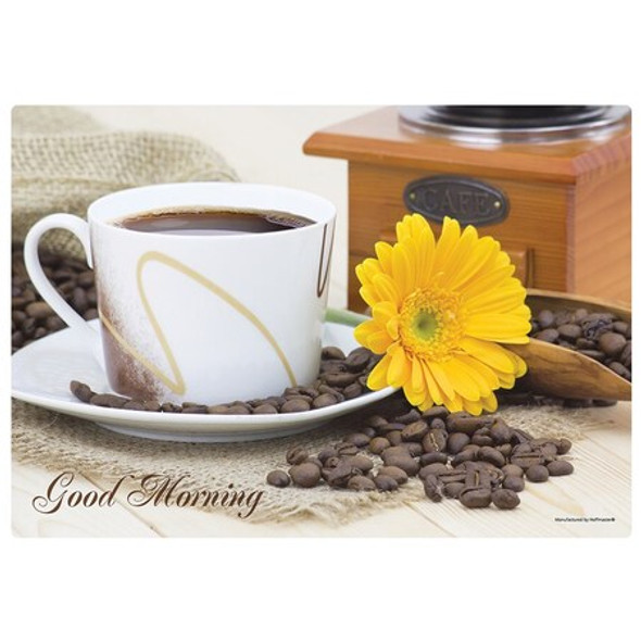 Hoffmaster 10" x 14" Morning Coffee Paper Placemats,PK1000 311118