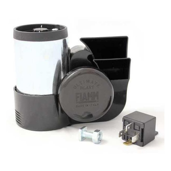 Fiamm Dual Trumpet Horn Kit,Air,4.5" L 66045