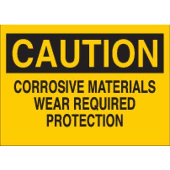 Brady Safety Sign Label,3-1/2 In. H,5 In. W, 87766 87766