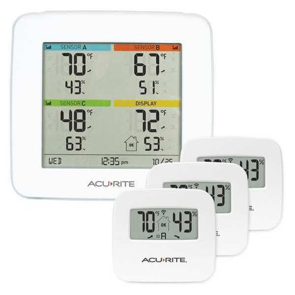 Acurite Weather Station,0 to 99.99" Rain Fall 01094M