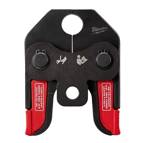 Milwaukee Tool Press Jaw,PEX,5/8 in Pipe 49-16-2632C Milwaukee Tool Press Jaw,PEX,5/8 in Pipe 49-16-2632C
