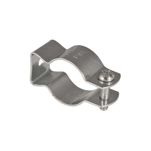 Hanger, Conduit; EMT; Pipe Use, 1-1/4 in; 1-1/2 in, Steel, Galvanized