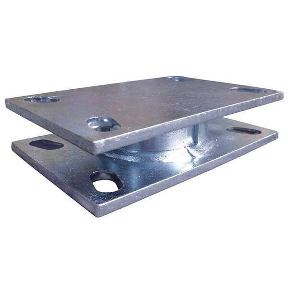 900 lb. Capacity Steel Turntable Swivel Section 4-1/2" x 6-1/2" Plate