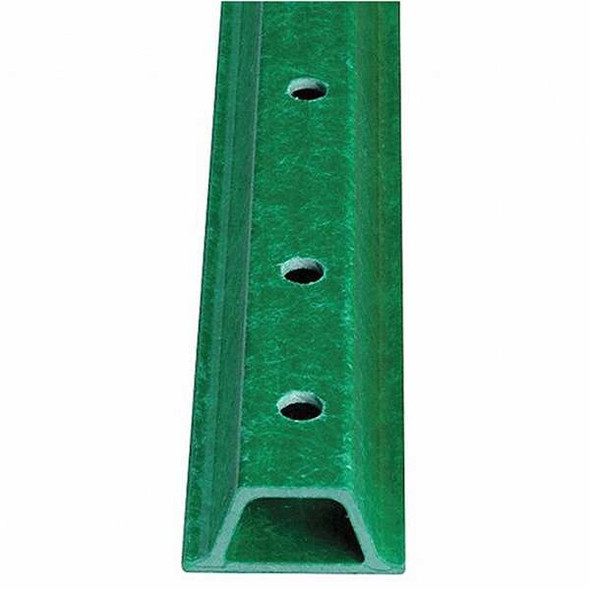 Accuform U-Channel Post,6 ft,Green HSP701GN