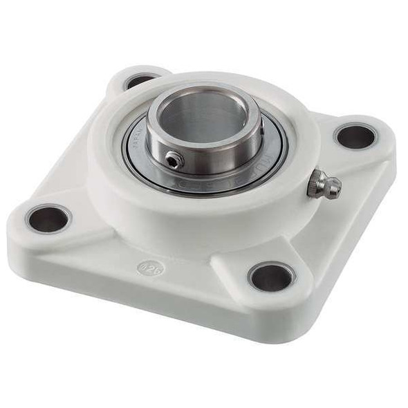 Ntn Flange Bearing,4-Bolt,Ball,1" Bore ZUCFPL205-16