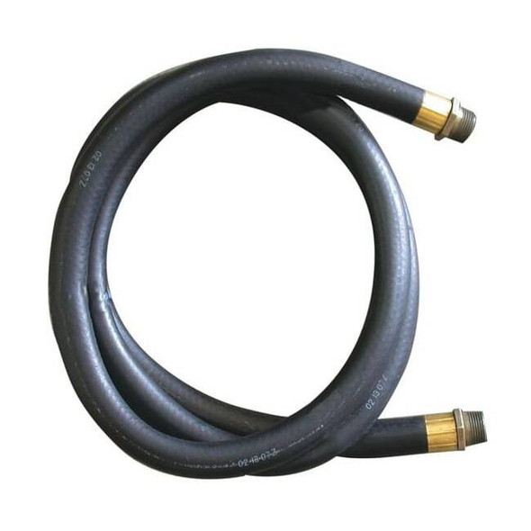 Zeeline DischargeHose,3/4inID,8ftL,1inOD,Nitrile L30-95N