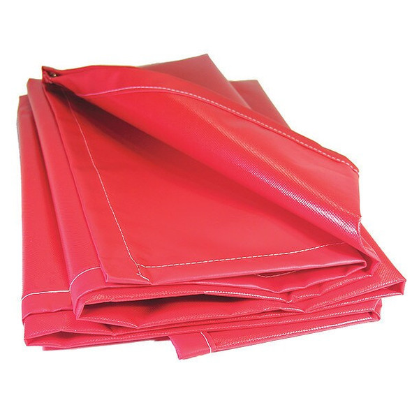 Mauritzon Tarp, Red, 20 ft L, 2.5 ft W,Vinyl SALR-02-0320