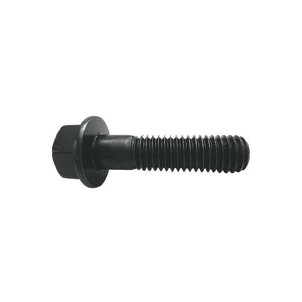 Grade 8, 1/2"-20 Flange Bolt, Plain Steel, 2-1/2 in L, 25 PK