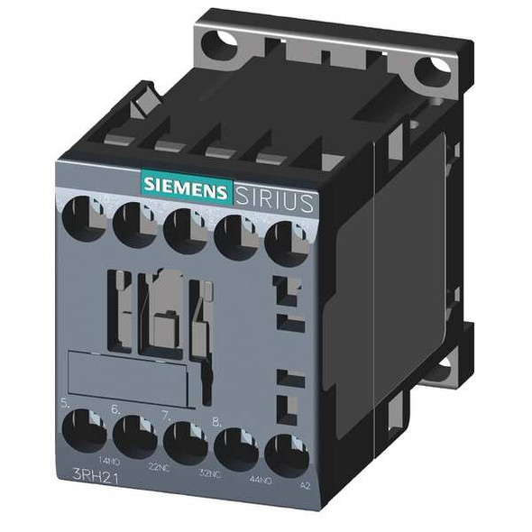 Siemens IEC Control Relay,2NO/2NC,220VAC,10A 3RH21221AN20