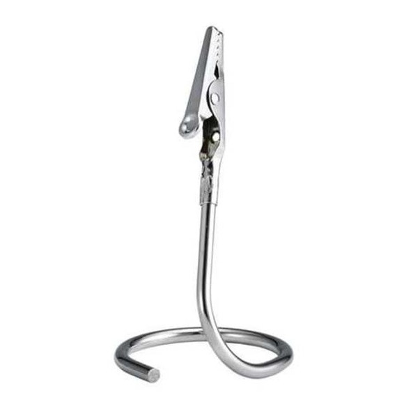 Tablecraft Clip Holder,Circle,SS,3-1/2 In,PK12 CH2