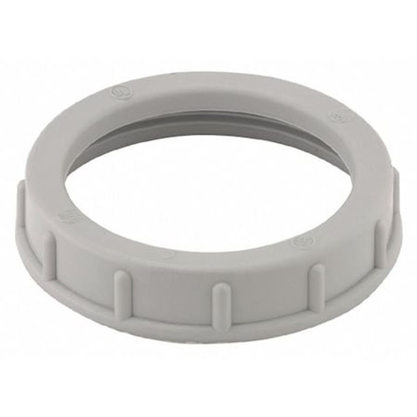 Raco IMC Bushing, 4 in, Threaded, Plastic, Plain, Gray 1416