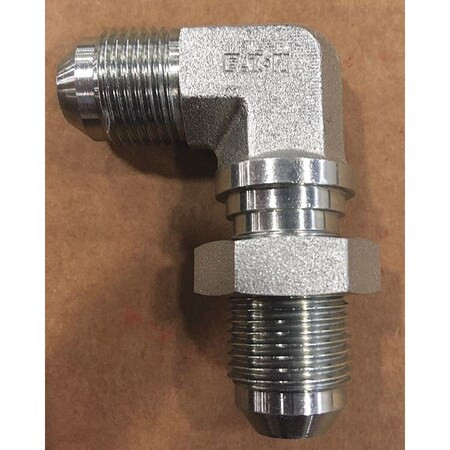 Eaton Aeroquip Adpt, MJIC-MJIC, 7/8-14, Blkhd El 2043-10-10S