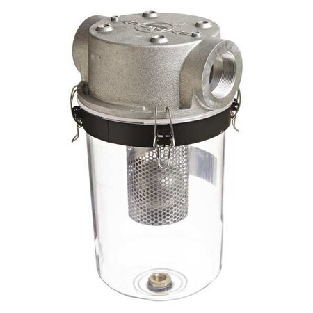 Solberg Liquid Separator,2.5In FNPT Inlet/Outlet STS-250C