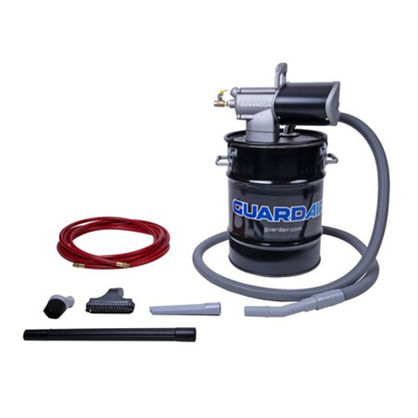 Guardair Drum Vacuum, 10 gal, 20 - 60 cfm PQ10C125