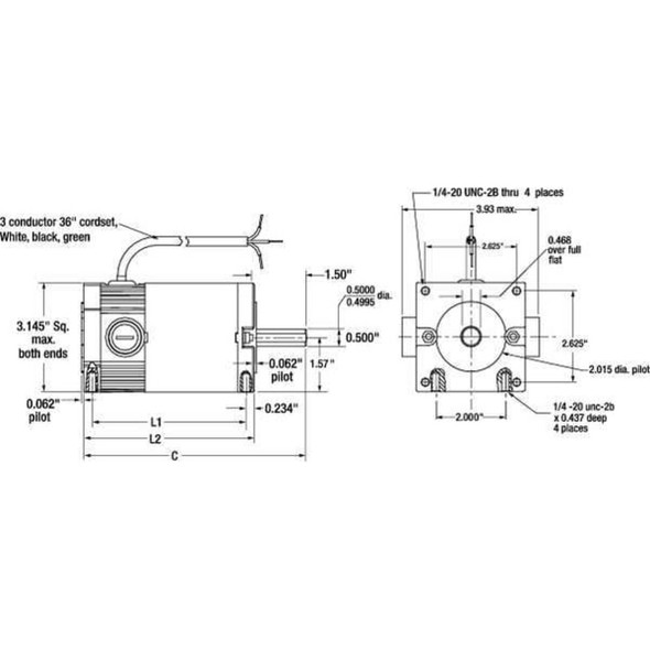 Dayton DC Motor,PM,TENV,1-18 HP,1800 rpm,90VDC 4Z141E