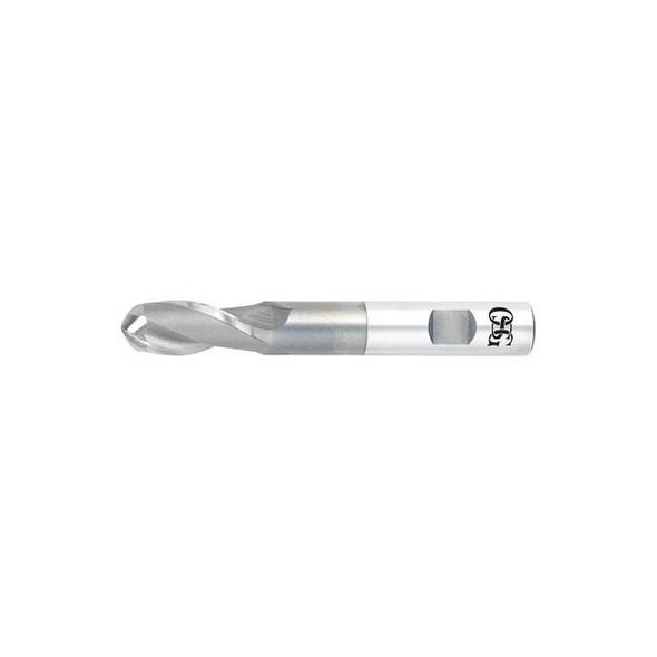Osg HSS End Mill,1/2in.dia.,1in.Cut L 5261100