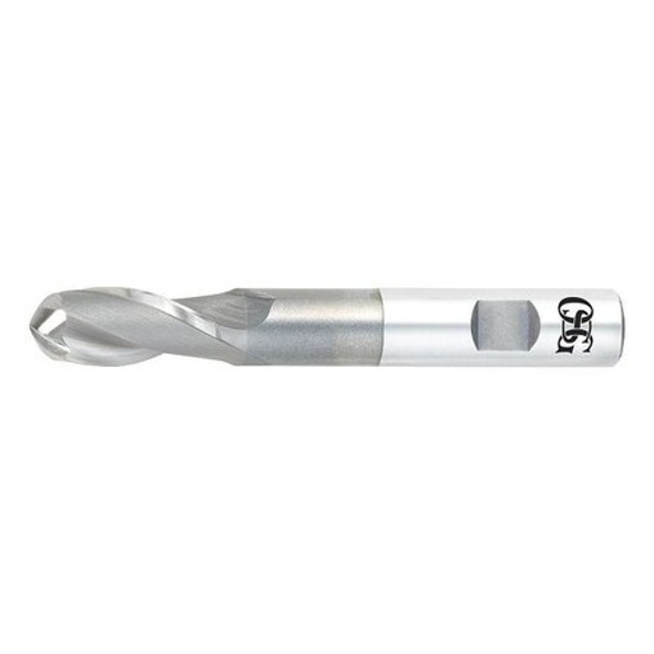 Osg Ball End Mill, 0.1875 in, Cobalt 5260200