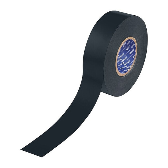 Brady Floor Marking Tape,Black,2"W,100ft 177038