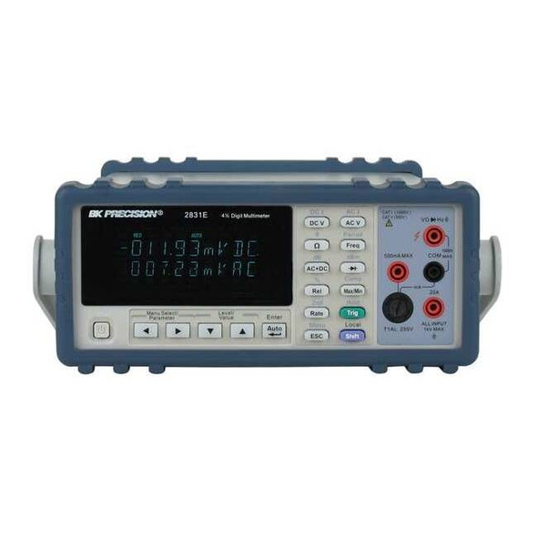 B&k Precision BenchDigitalMultimeter,750VAC,20mA,1MHz 2831E