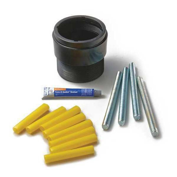 Jay R. Smith Manufacturing Nipple Kit, 3.25 in L, Plastic 0100N03KP