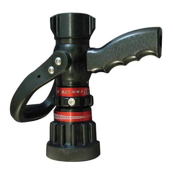 Moon American Fire Hose Nozzle,1 In.,Black 512P-10214