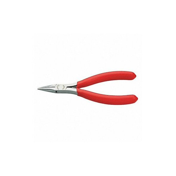 Knipex 4 1/2 in Chain Nose Plier Plastic Coated Handle 35 21 115