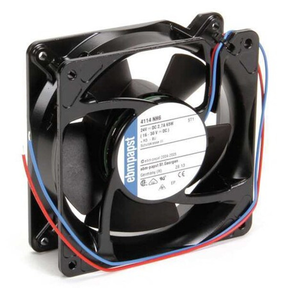 Ebm-Papst Axial Fan,Square,119 mm H,259 CFM 4114NH6 Ebm-Papst Axial Fan,Square,119 mm H,259 CFM 4114NH6