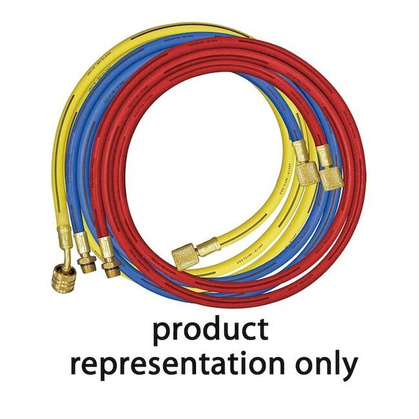 Mastercool Hose,72",Yellow,Quick Seal 84722