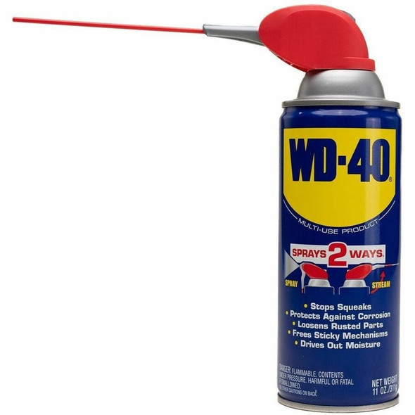 WD-40 Multi-use Lubricant - 11 fl oz - 12 - Carton 490040CT SPR-WDF490040CT