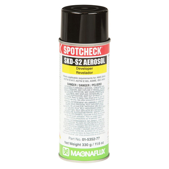 01-5352-78 Magnaflux SKD-S2 Spotcheck® Developer, Solvent Based, 16 oz, Aerosol