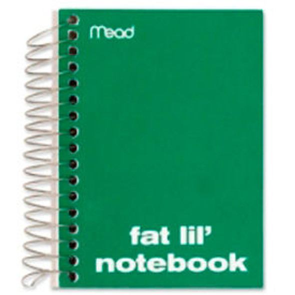 Mead Notebook College Ruled 200 Sheets 5-1/2""x4"" Assorted