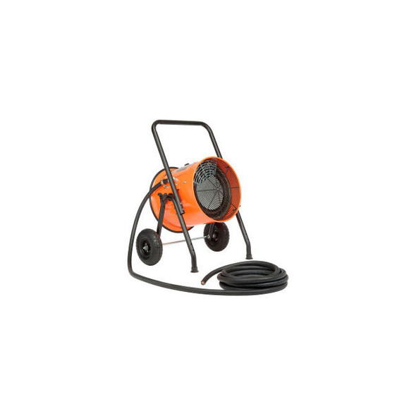 Global Industrial Portable Salamander Heater Adjustable Thermostat 480V 3 Phase