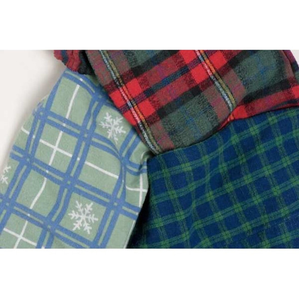 Recycled Cotton Cloth Rag 4 lb. 7-9-10" x 9-4-5", Assorted  G350004BG