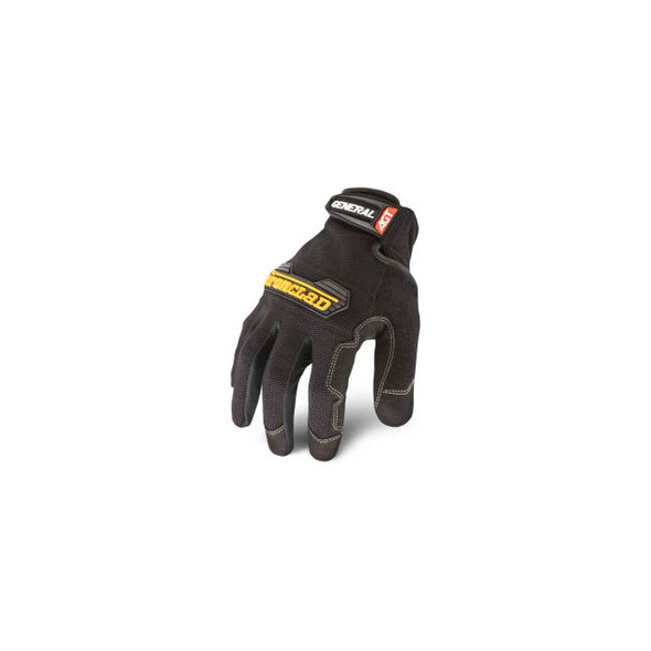 Ironclad GUG-03-M General Utility Spandex Gloves 1 Pair Black Medium