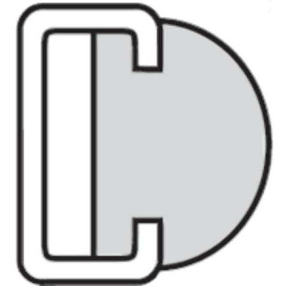 Fenner Drives Belt Guide,10 ft.,UHMW,Channel Type C3 GR1001L120.00