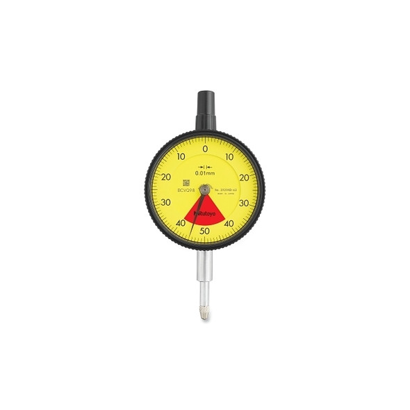 Series 2 Standard Dial Indicator, 40-0-40 Dial, 0.01 mm Graduation, 0.8 mm Range