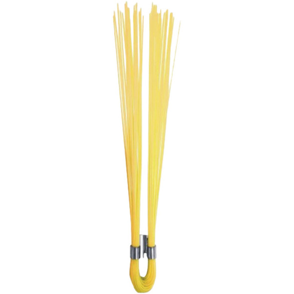 Site Pro Salamander 6 In. Dual-Crimp Stake Wisker Marker, Yellow 19-SDW6-Y