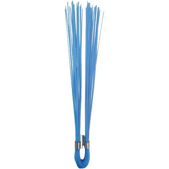 Site Pro Salamander 6 In. Dual-Crimp Stake Wisker Marker, Blue 19-SDW6-B