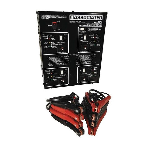 Battery Charger, Automatic Charging For Battery Voltage: 12