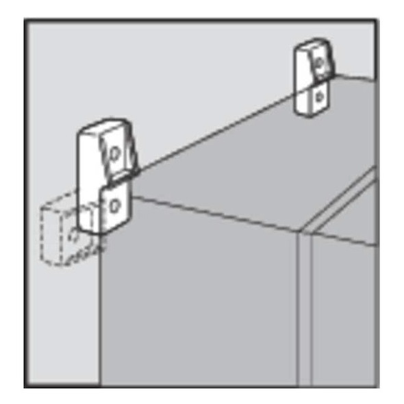 Nvent Hoffman Foot Kit, Kit Accessory, Fiberglass UUMF