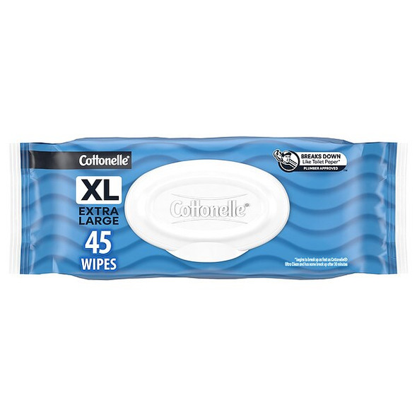 Kimberly-Clark Professional Body Wipes,45 Wipes,Fresh,PK8 50830