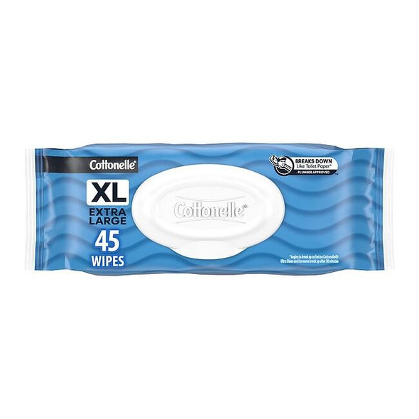 Cottonelle Body Wipes,45 Wipes,Fresh,PK8 50830