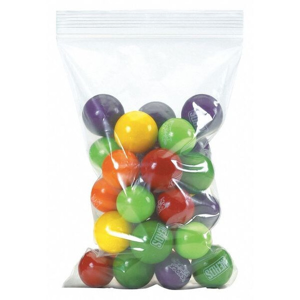 Partners Brand Poly Bag,Reclosable,14 x 14",4 Mil,PK500 PB3797