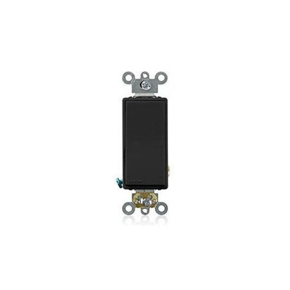 Leviton AC Quiet Switch,Ebony,4.1 in H 5621-2E Leviton AC Quiet Switch,Ebony,4.1 in H 5621-2E