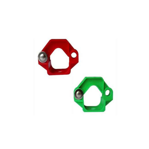Zing Power Handle Lockout,Red,3" L,3" W 7804