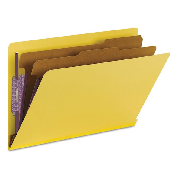 Smead Folder,End Tab,Yellow,PK10 29789