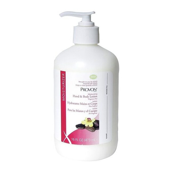 Provon Moisturizing Hand & Body Lotion, 16oz Pump Bottle, PK12 4235-12